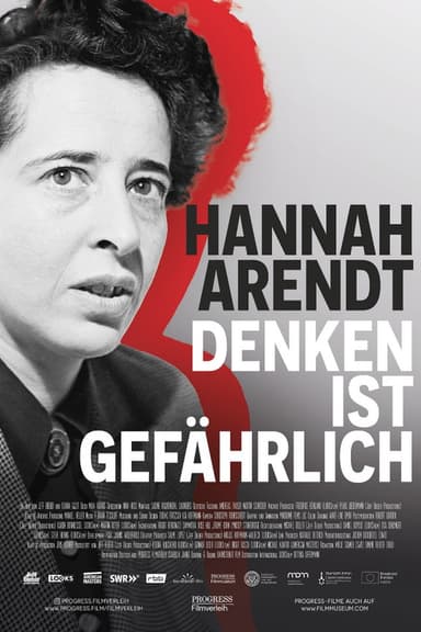 Hannah Arendt - Denken ist gefährlich Poster