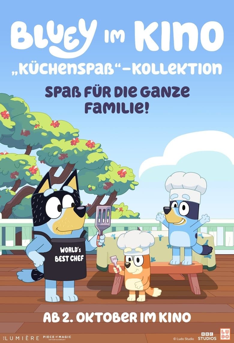 Bluey im Kino: "Küchenspaß"-Kollektion Poster